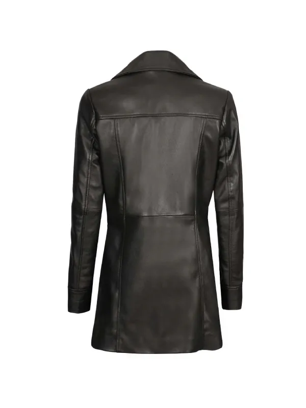 Black Leather Jacket for Women