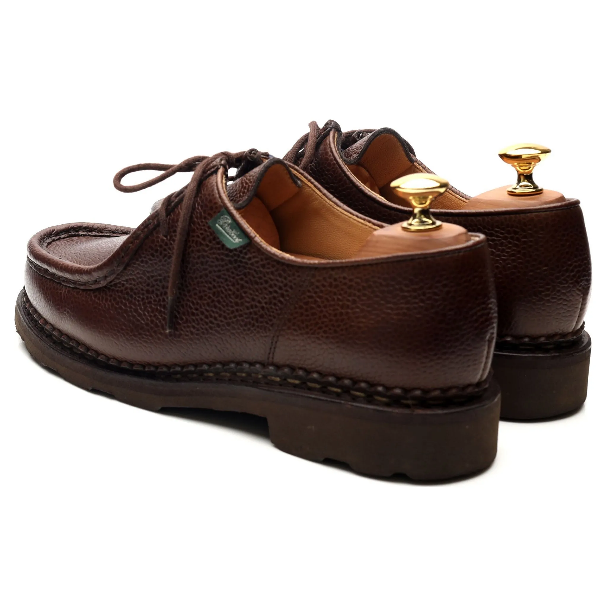 Women's 'Michael' Dark Brown Leather Derby UK 6