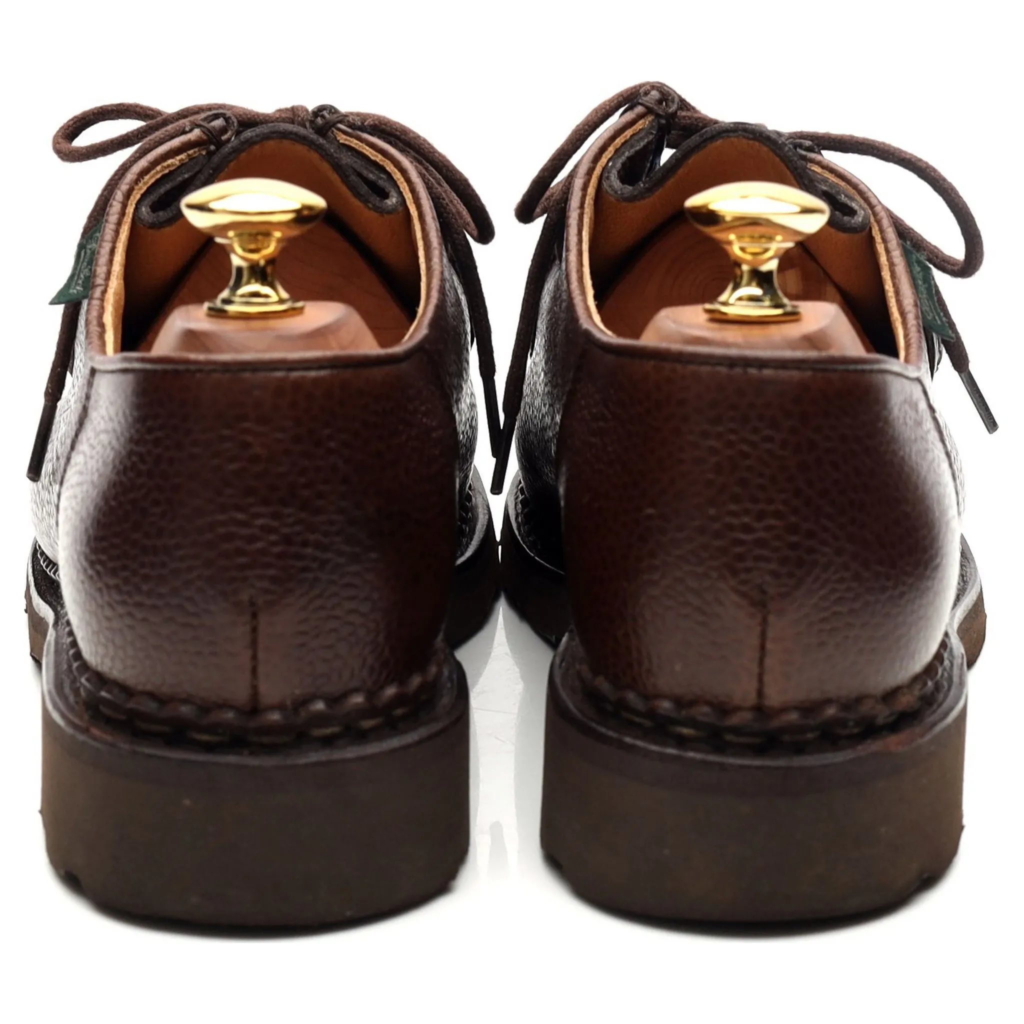 Women's 'Michael' Dark Brown Leather Derby UK 6