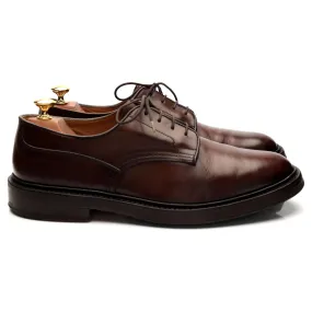 'Woodstock' Brown Leather Derby UK 9