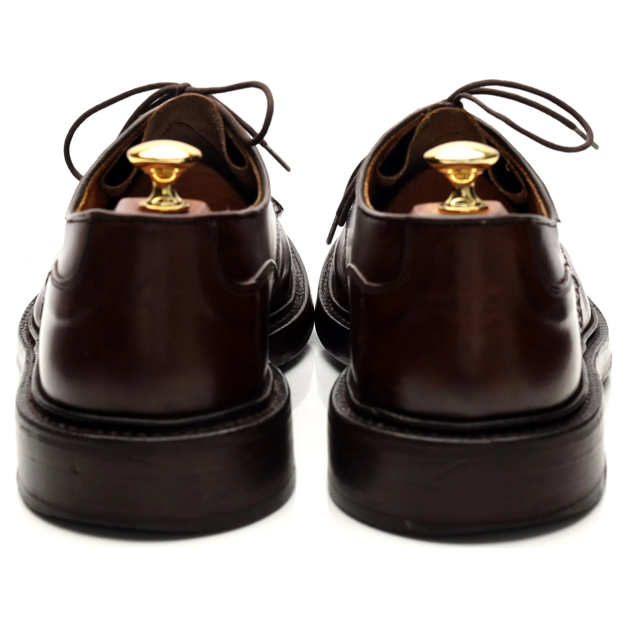 'Woodstock' Brown Leather Derby UK 9