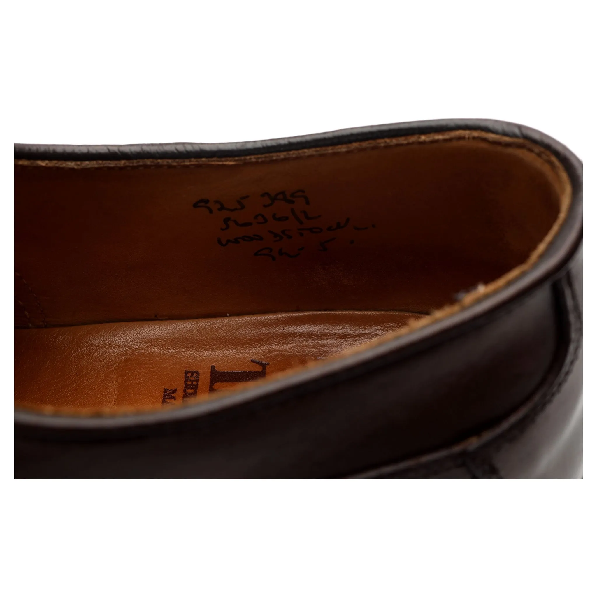 'Woodstock' Brown Leather Derby UK 9