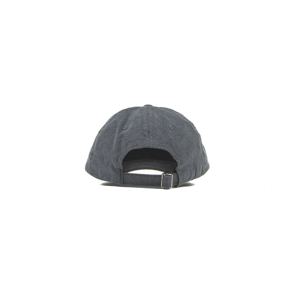 Worked P 6 Panel Hat (Stone Grey)