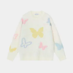 Y2K Flutter | Y2K Inspired Butterfly Knit Jumper