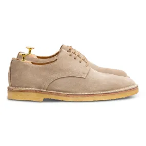 Yanko Stitchdown plain toe derby sand suede