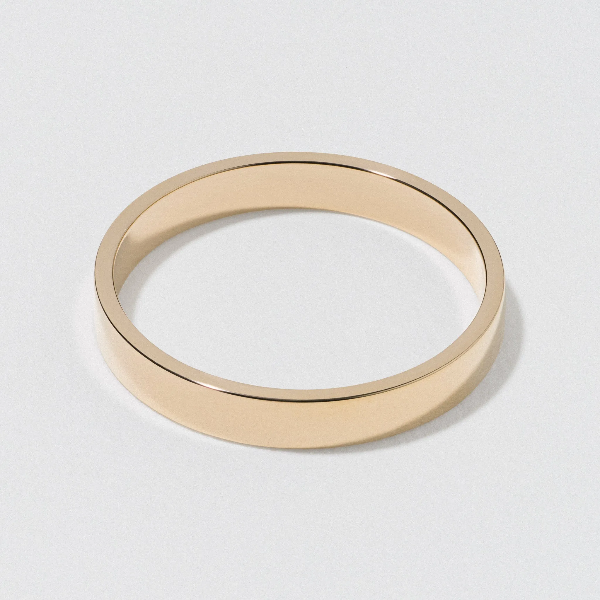 Polished Yellow Gold Wedding Band 3mm