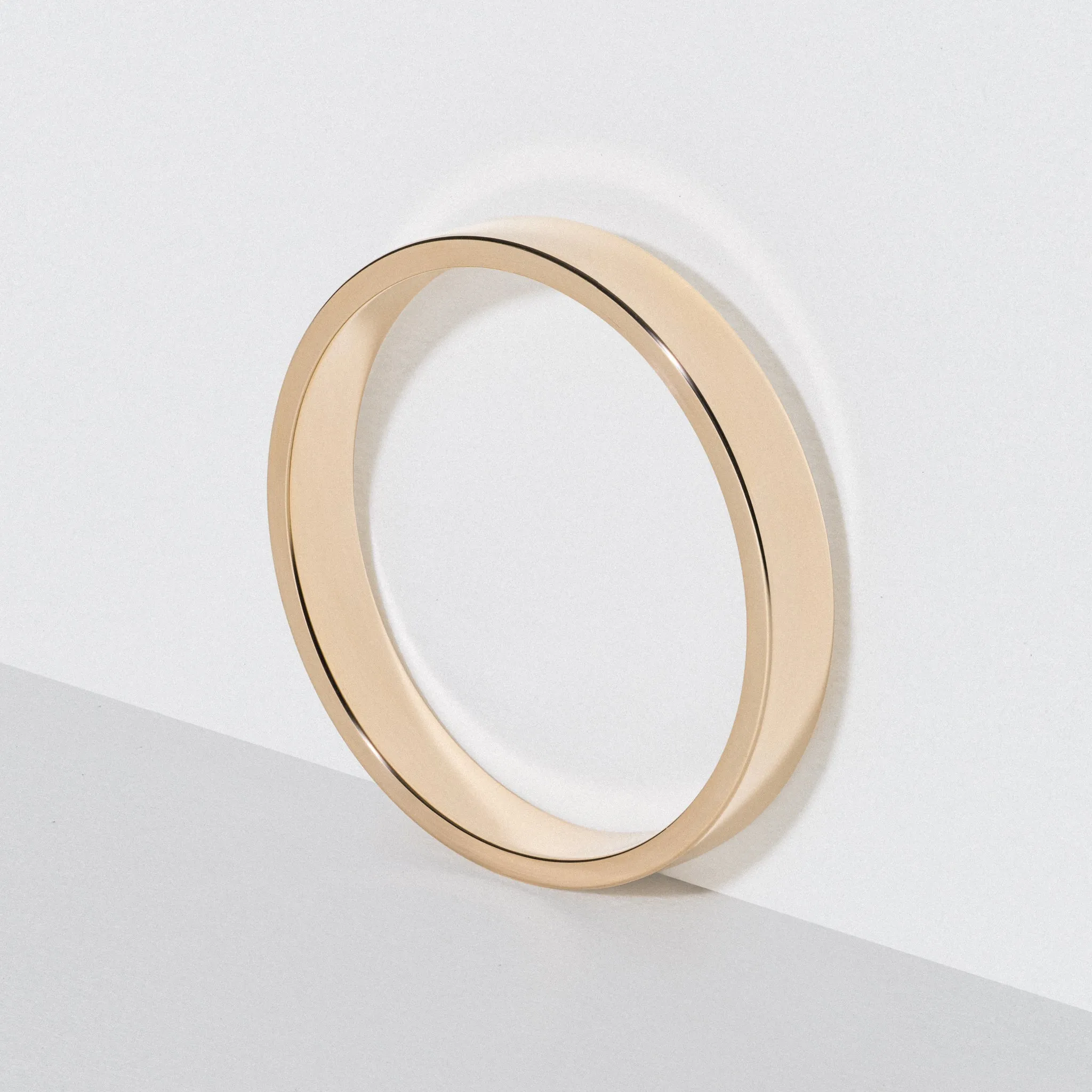 Polished Yellow Gold Wedding Band 3mm