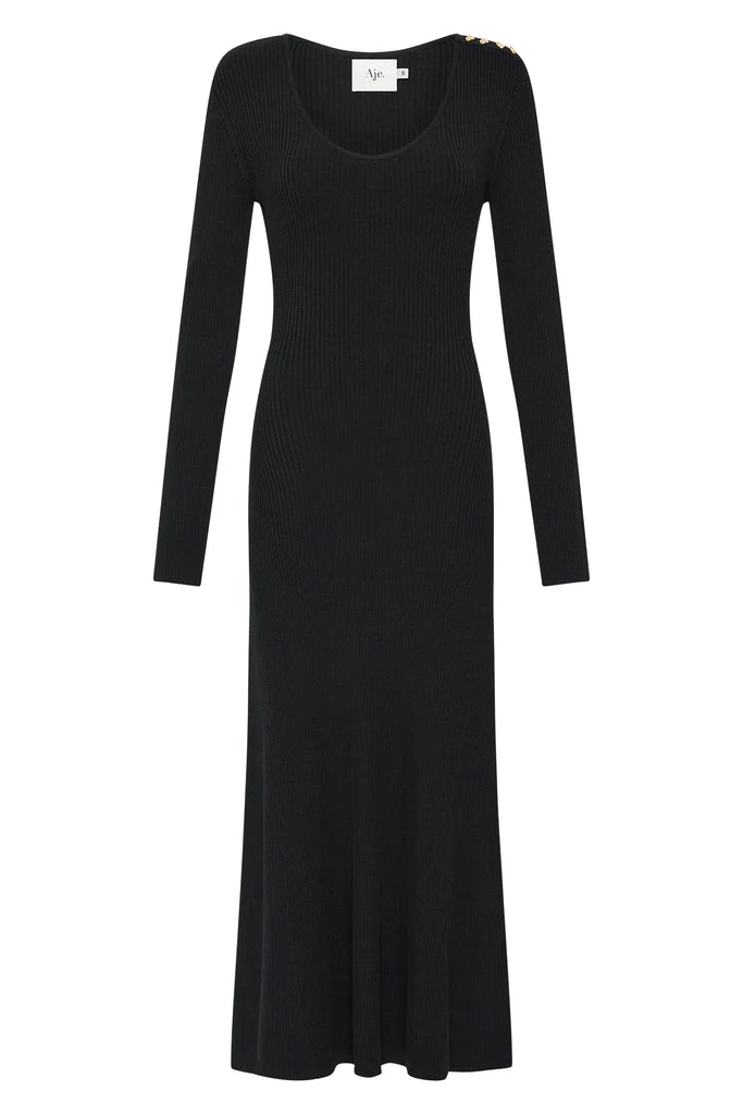 --Zeitgeist Knit Midi Dress-